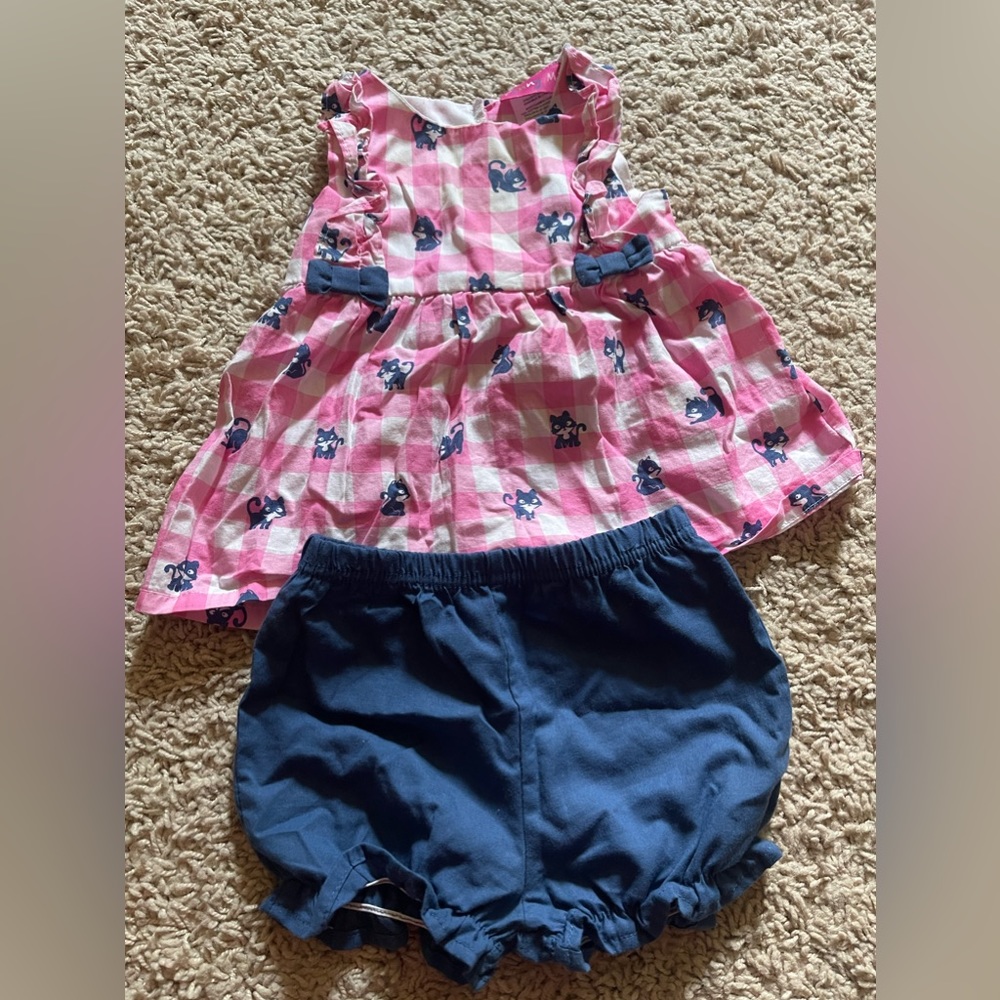 Baby Girls' 2-Piece Set Size 6-9 Months